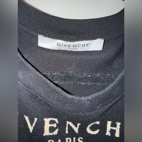 Givenchy Black Astrology Logo T-shirt - Picture 5 of 7